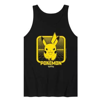 Мужская майка Pokemon Pika Retrogamer Licensed Character