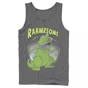 Мужская майка RugRats Reptar Raawrsome Licensed Character