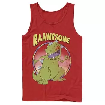 Мужская майка RugRats Reptar Raawrsome Licensed Character
