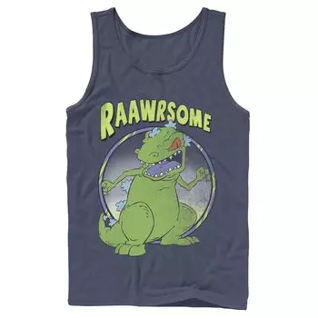 Мужская майка RugRats Reptar Raawrsome Licensed Character