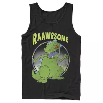 Мужская майка RugRats Reptar Raawrsome Licensed Character