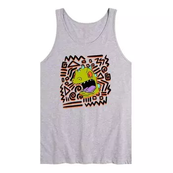 Мужская майка Rugrats Reptar Swirl Licensed Character
