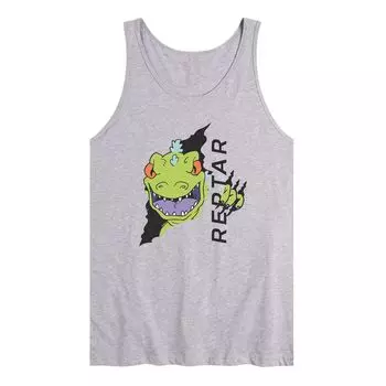 Мужская майка Rugrats Reptar Tear Tank Licensed Character