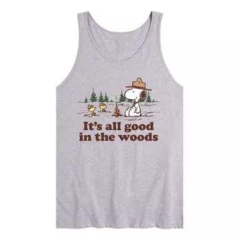 Мужская майка с арахисом All Good In The Woods Licensed Character