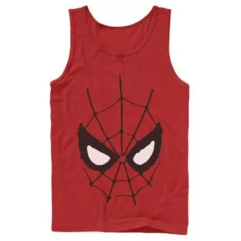 Мужская майка с большим лицом Marvel Spider-Man Licensed Character