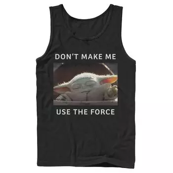 Мужская майка с цитатой из «Звездных войн» The Child Force Meme Licensed Character