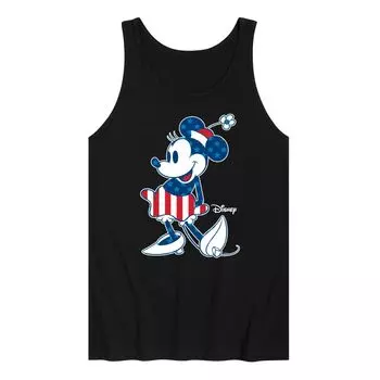 Мужская майка с флагом Disney's Minnie Mouse Licensed Character