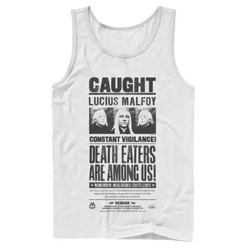 Мужская майка с графическим рисунком Гарри Поттера Люциуса Малфоя Harry Potter