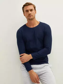 Мужская майка с круглым вырезом и длинными рукавами LCW Dream