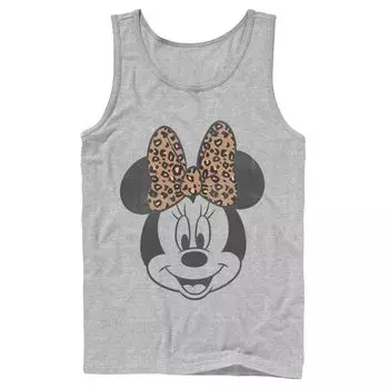 Мужская майка с леопардовым принтом и бантом Disney Disney Minnie Mouse Licensed Character