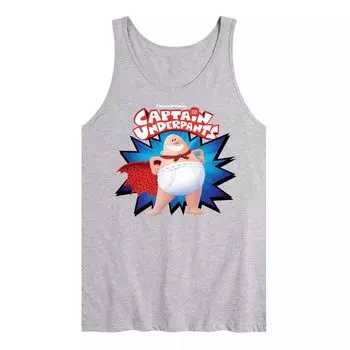 Мужская майка с логотипом Captain Underpants Licensed Character