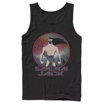 Мужская майка с логотипом CN Samurai Jack Circle Licensed Character