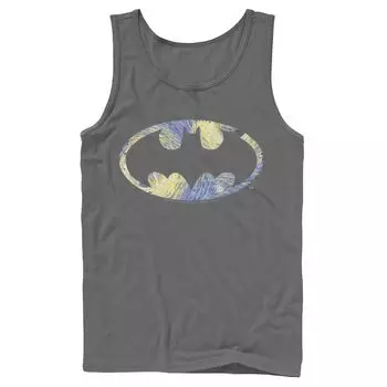 Мужская майка с логотипом DC Comics Batman Starry Night