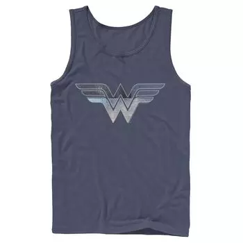 Мужская майка с логотипом DC Comics Wonder Woman в стиле пэчворк Licensed Character