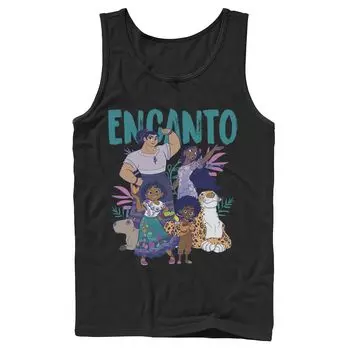 Мужская майка с логотипом Disney Encanto Group Portrait Licensed Character