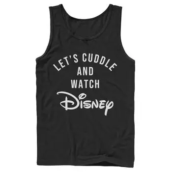 Мужская майка с логотипом Disney Let's Cuddle Licensed Character