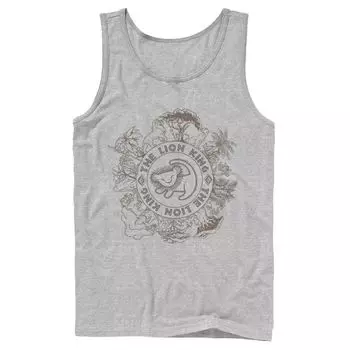 Мужская майка с логотипом Disney The Lion King Circle Of Life