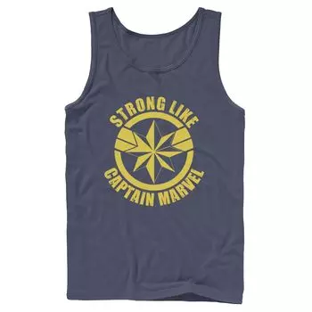 Мужская майка с логотипом Marvel Strong Like Captain Marvel Licensed Character