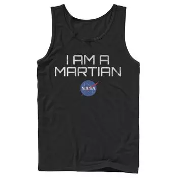 Мужская майка с логотипом NASA I Am A Martian Licensed Character