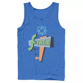 Мужская майка с логотипом Nickelodeon Danny Phantom Fenton Science Licensed Character