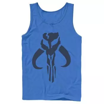 Мужская майка с логотипом Star Wars The Mandalorian Mythosaur и черепом Licensed Character