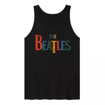 Мужская майка с логотипом The Beatles Licensed Character, черный