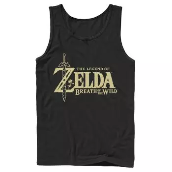 Мужская майка с логотипом The Legend Of Zelda Breath Of The Wild Licensed Character