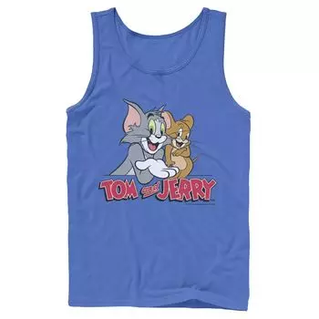 Мужская майка с логотипом Tom And Jerry Pals Licensed Character