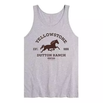 Мужская майка с логотипом Yellowstone Horse Licensed Character