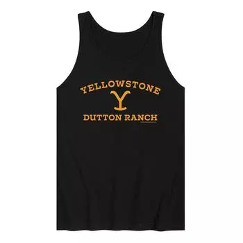Мужская майка с логотипом Yellowstone Ranch Licensed Character
