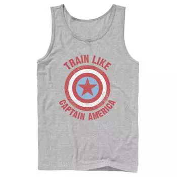 Мужская майка с маркой Marvel Train, похожая на Капитана Америку Licensed Character