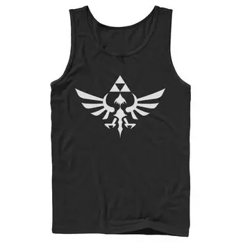 Мужская майка с маркой Nintendo The Legend Of Zelda Triforce Licensed Character