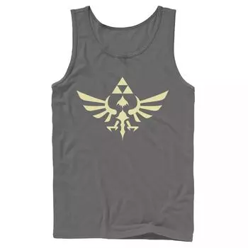 Мужская майка с маркой Nintendo The Legend Of Zelda Triforce Licensed Character