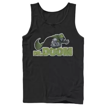 Мужская майка с надписью Marvel Dr. Doom Metal Armor Licensed Character
