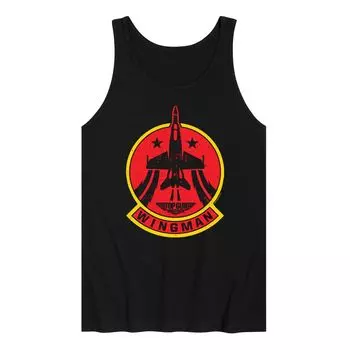 Мужская майка с нашивкой Top Gun Maverick Wingman Licensed Character