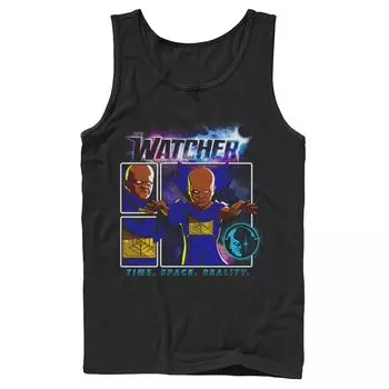 Мужская майка с панелями из комиксов Marvel What If The Watcher Licensed Character