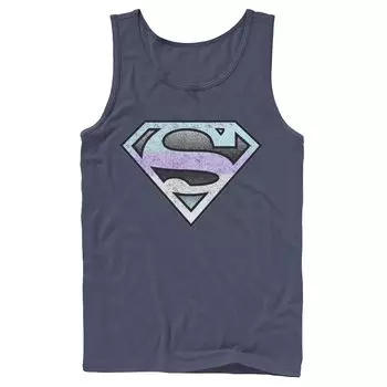Мужская майка с пастельным логотипом DC Comics Suerman Licensed Character