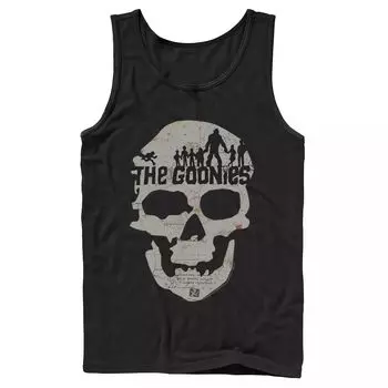 Мужская майка с плакатом и картой скелета The Goonies Licensed Character