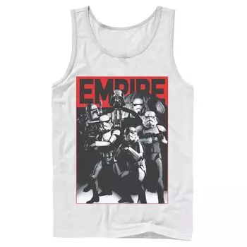 Мужская майка с плакатом «Звездные войны Empire Crew» Licensed Character