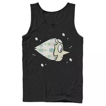 Мужская майка с плавающей головкой Cartoon Network Steven Universe Pearl Licensed Character