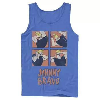 Мужская майка с прической Cartoon Network Johnny Bravo Box Up Licensed Character