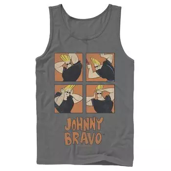 Мужская майка с прической Cartoon Network Johnny Bravo Box Up Licensed Character