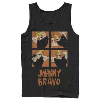 Мужская майка с прической Cartoon Network Johnny Bravo Box Up Licensed Character