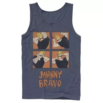Мужская майка с прической Cartoon Network Johnny Bravo Box Up Licensed Character