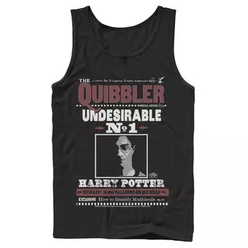 Мужская майка с рисунком Harry Potter The Quibbler Undesirable Number 1
