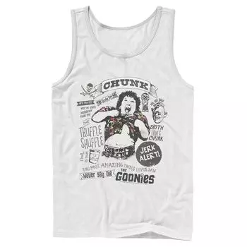 Мужская майка с текстом The Goonies Chunk and Sloth Things Licensed Character