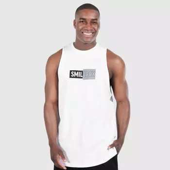 Мужская майка Smilodox, белый