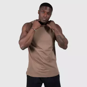 Мужская майка Smilodox, коричневый