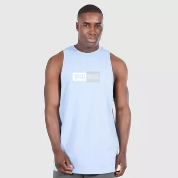 Мужская майка Smilodox, светло-синий