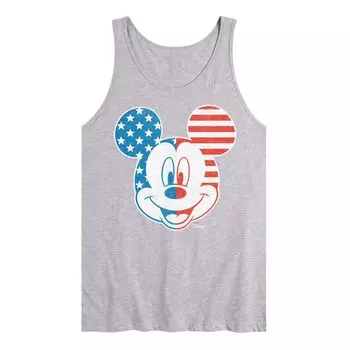 Мужская майка со звездами и полосками Disney's Mickey Mouse Licensed Character